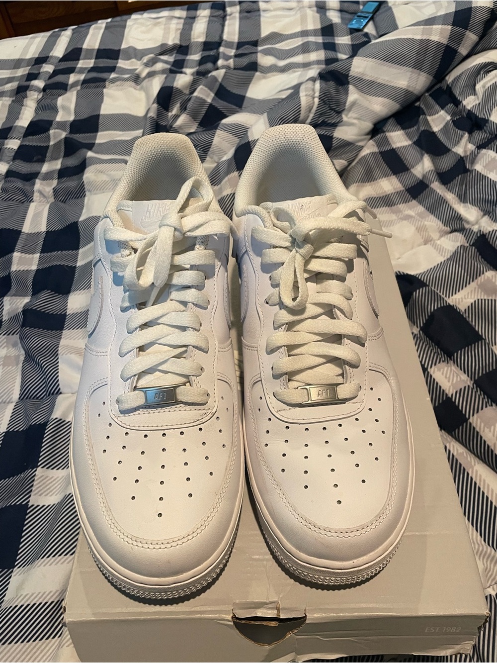 Nike Men’s Air Force One Low White Size 10.5